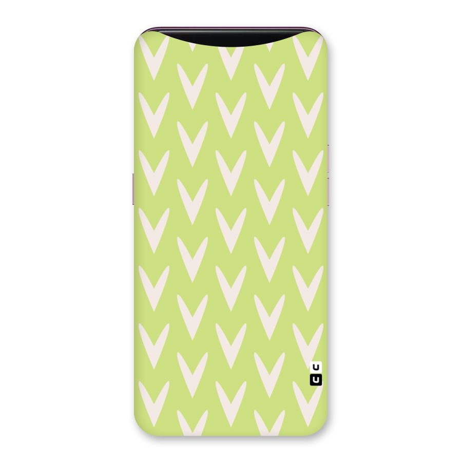 Pastel Green Grass Back Case for Oppo Find X