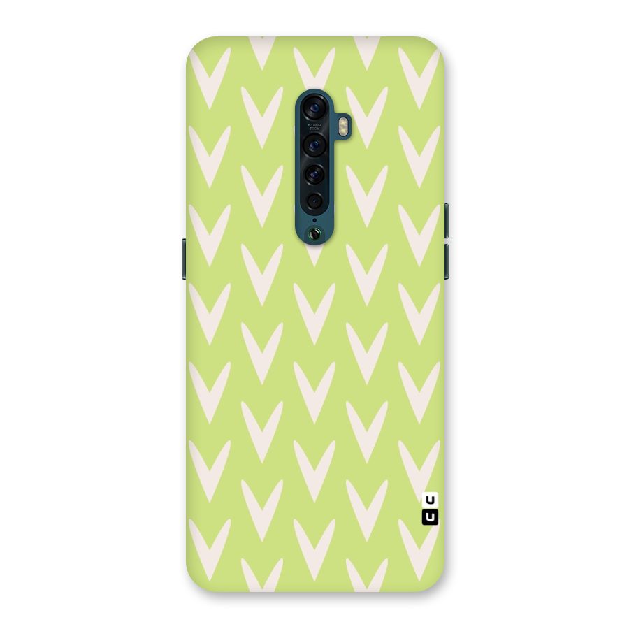 Pastel Green Grass Back Case for Oppo Reno2