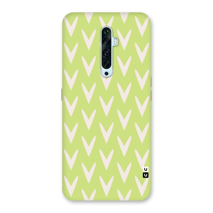 Pastel Green Grass Back Case for Oppo Reno2 F