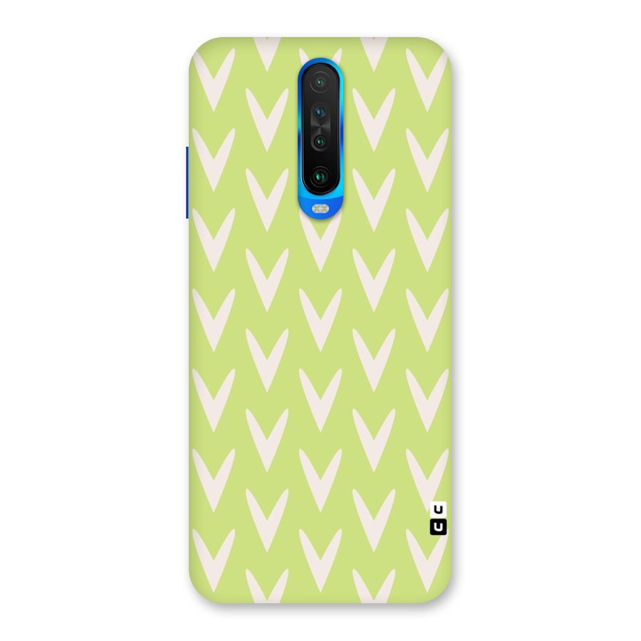 Pastel Green Grass Back Case for Poco X2