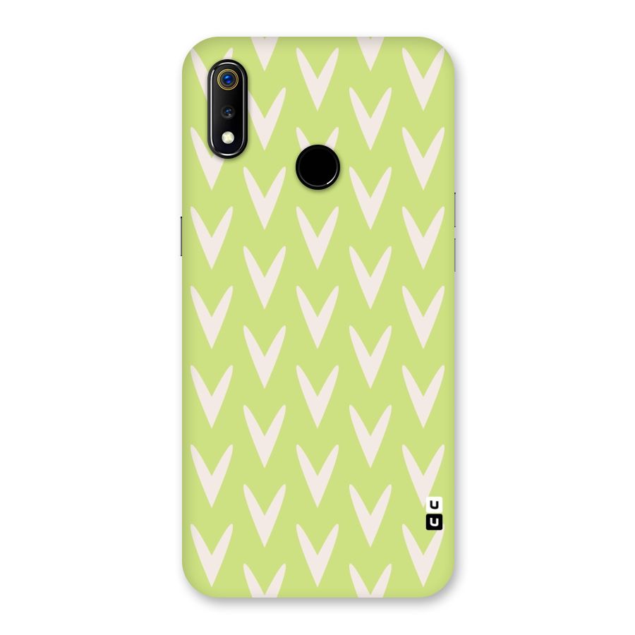 Pastel Green Grass Back Case for Realme 3