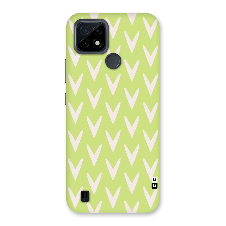 Pastel Green Grass Back Case for Realme C21
