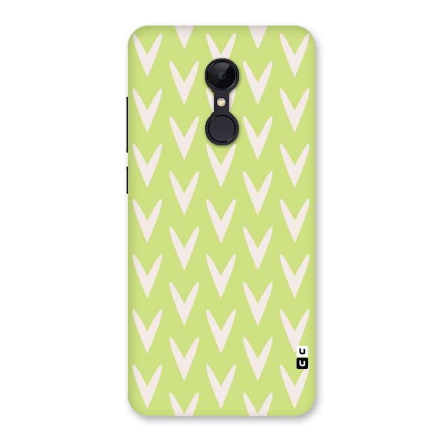 Pastel Green Grass Back Case for Redmi 5