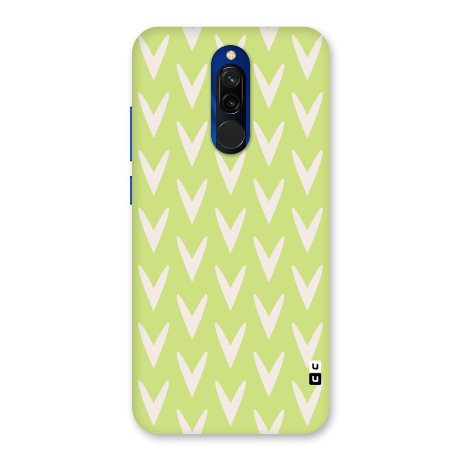 Pastel Green Grass Back Case for Redmi 8