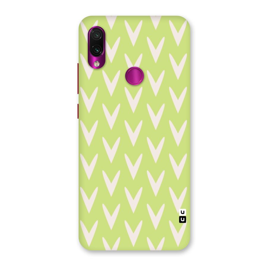 Pastel Green Grass Back Case for Redmi Note 7 Pro