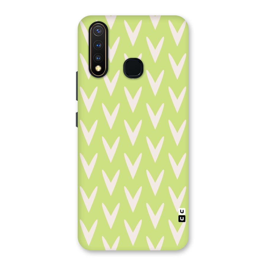 Pastel Green Grass Back Case for Vivo U20