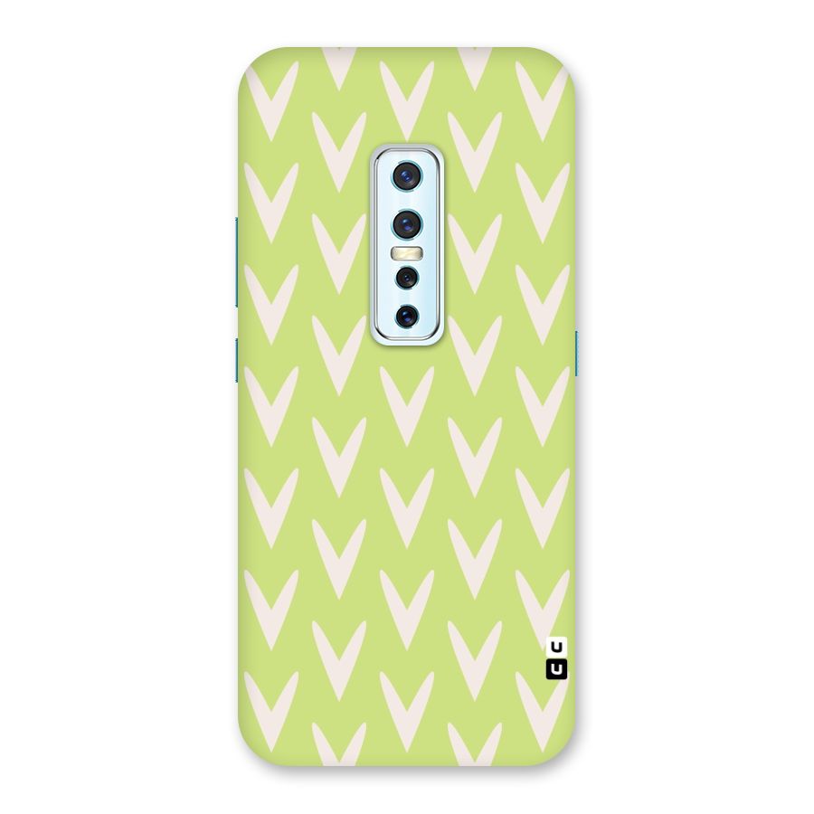 Pastel Green Grass Back Case for Vivo V17 Pro