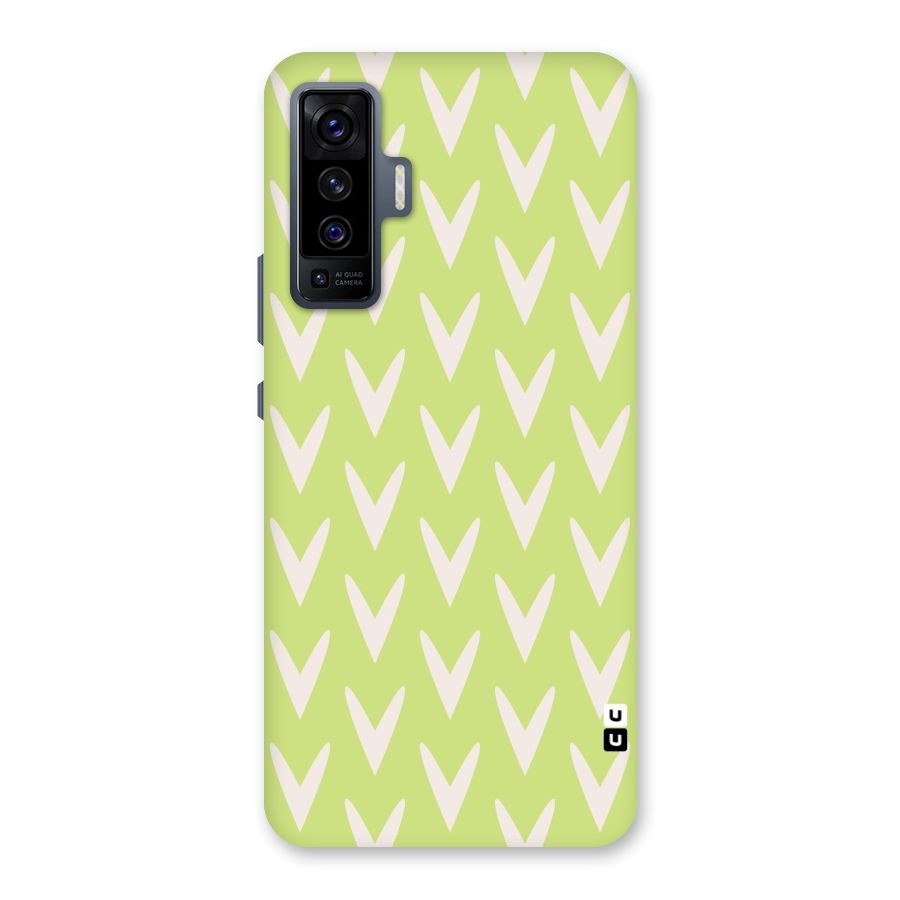 Pastel Green Grass Back Case for Vivo X50