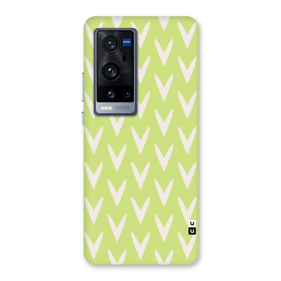 Pastel Green Grass Back Case for Vivo X60 Pro Plus