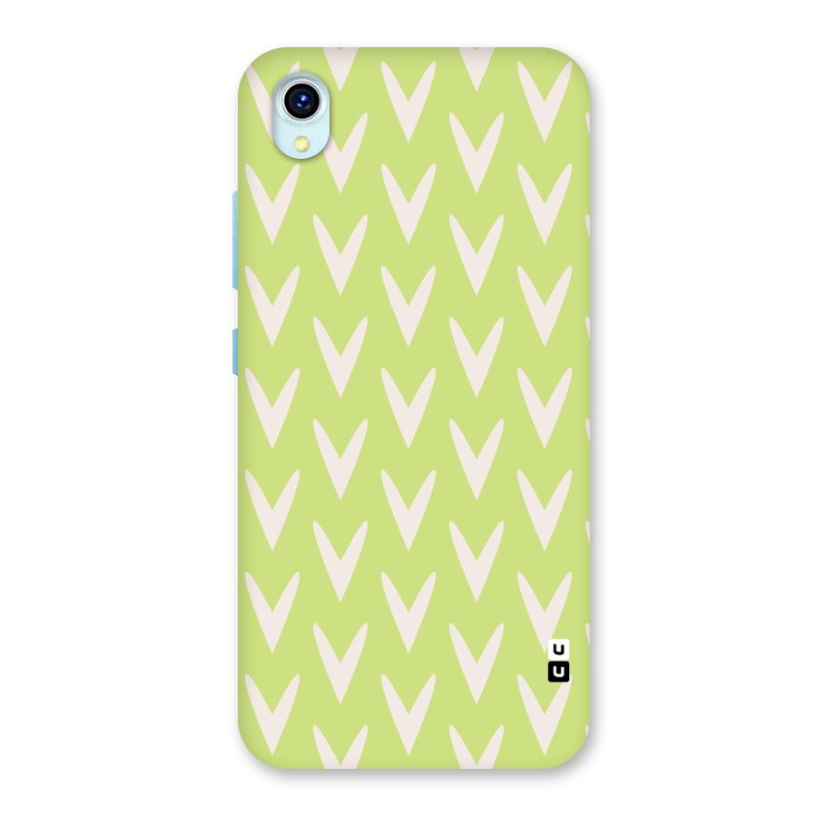 Pastel Green Grass Back Case for Vivo Y1s