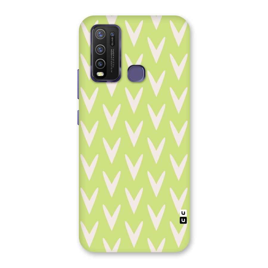 Pastel Green Grass Back Case for Vivo Y50