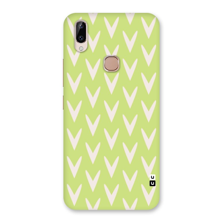 Pastel Green Grass Back Case for Vivo Y83 Pro
