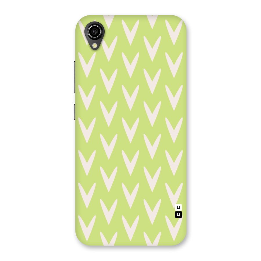 Pastel Green Grass Back Case for Vivo Y90