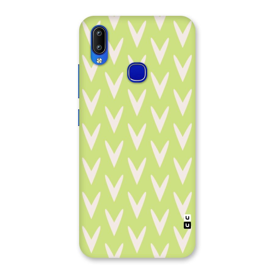 Pastel Green Grass Back Case for Vivo Y91