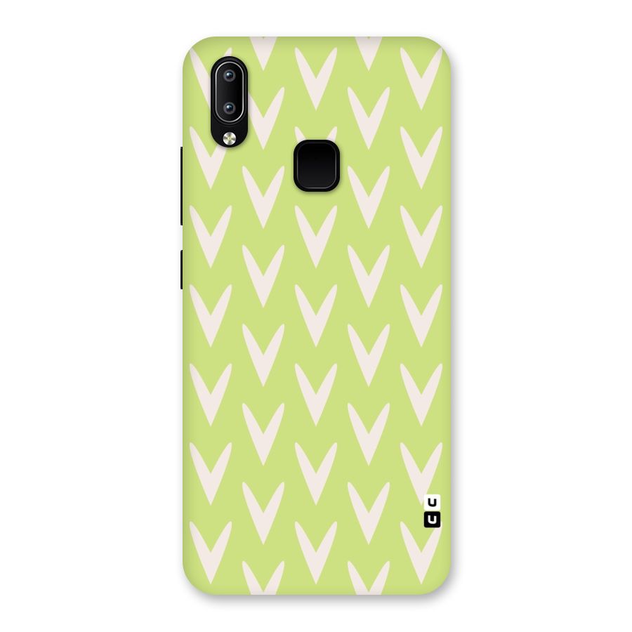 Pastel Green Grass Back Case for Vivo Y93
