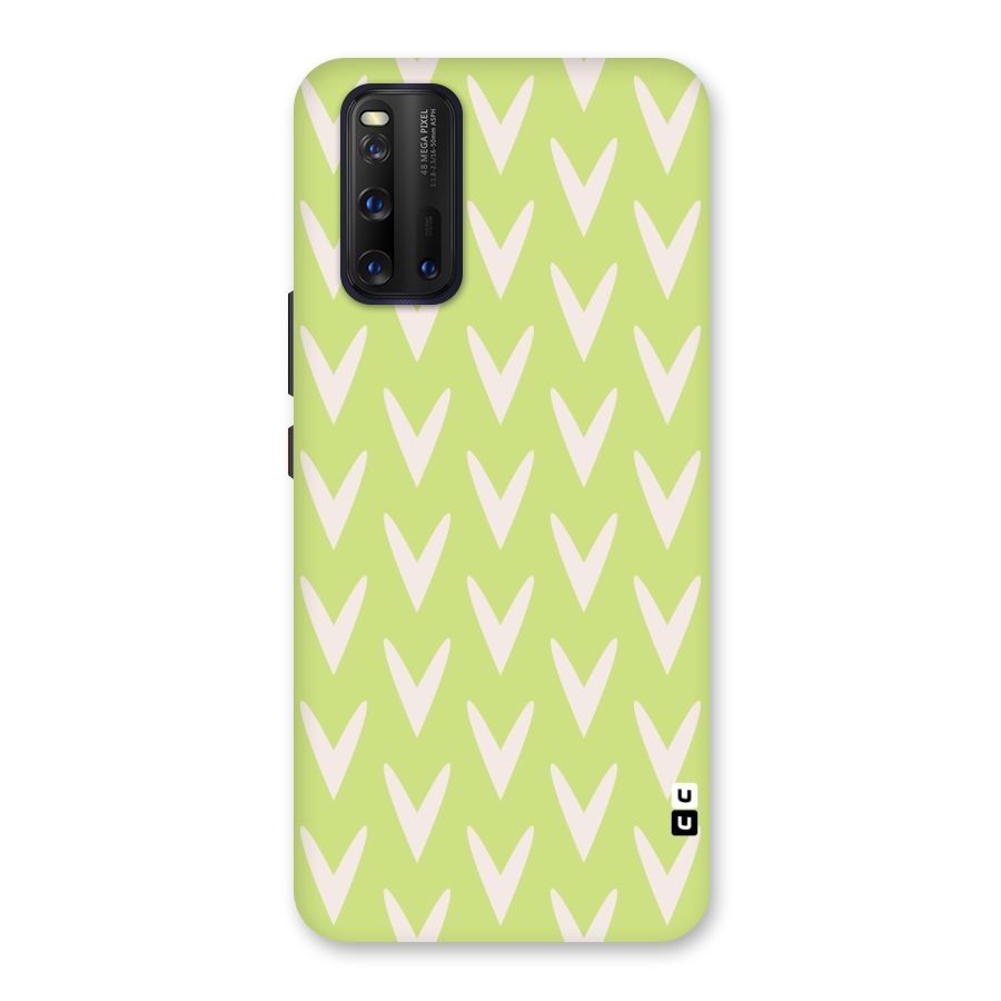 Pastel Green Grass Back Case for Vivo iQOO 3