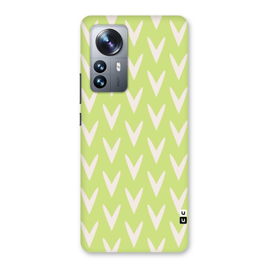 Pastel Green Grass Back Case for Xiaomi 12 Pro