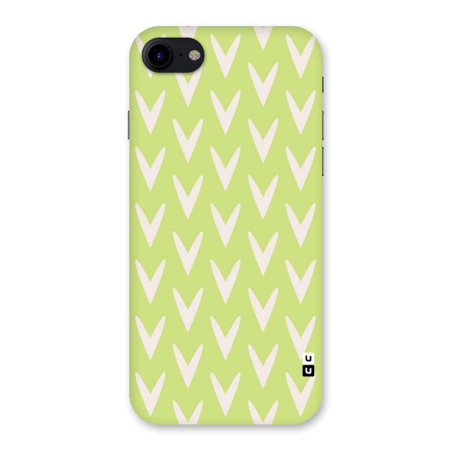 Pastel Green Grass Back Case for iPhone SE 2020