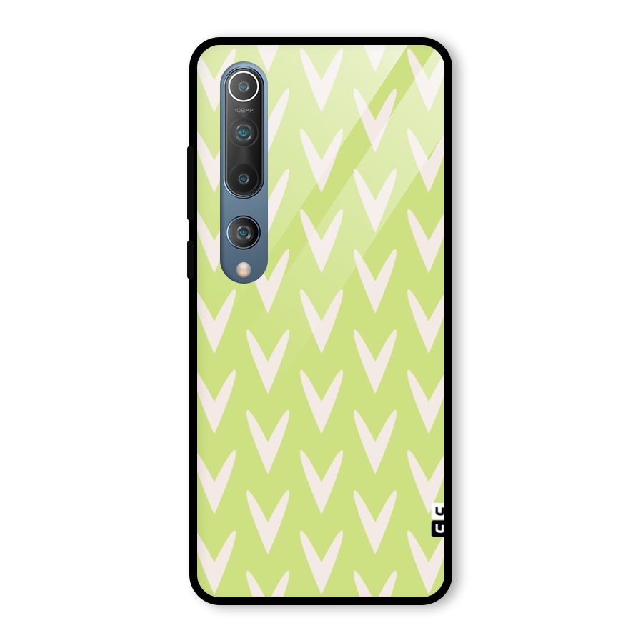 Pastel Green Grass Glass Back Case for Mi 10