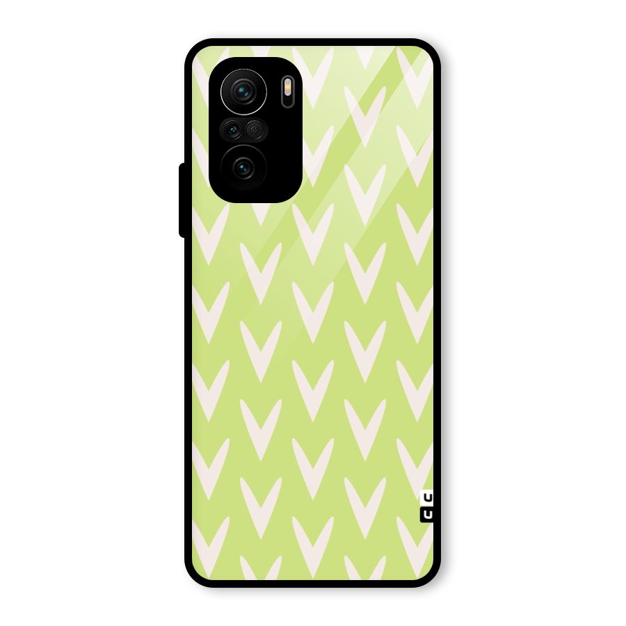 Pastel Green Grass Glass Back Case for Mi 11x
