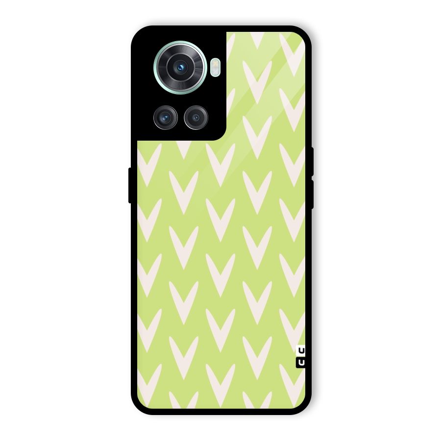 Pastel Green Grass Glass Back Case for OnePlus 10R