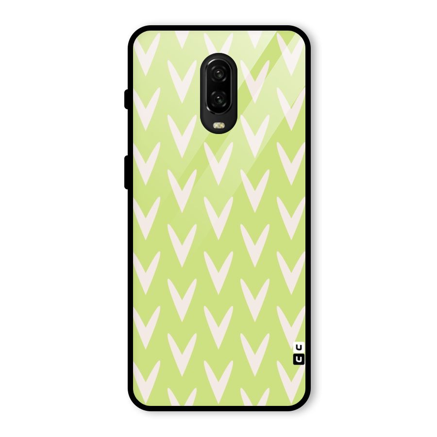 Pastel Green Grass Glass Back Case for OnePlus 6T