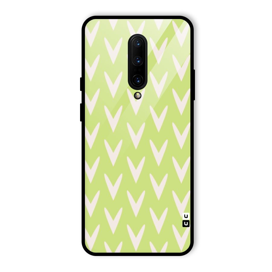 Pastel Green Grass Glass Back Case for OnePlus 7 Pro