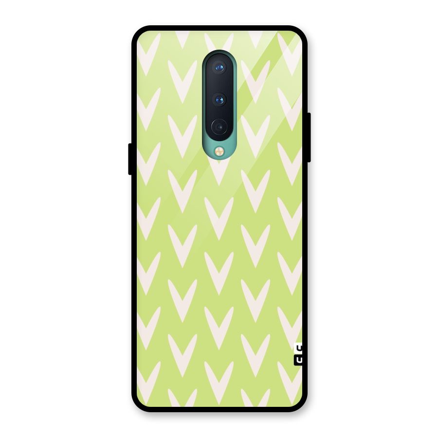 Pastel Green Grass Glass Back Case for OnePlus 8