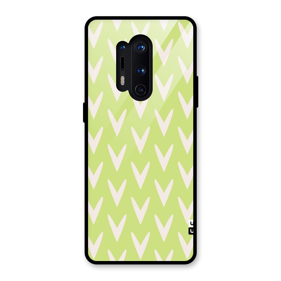 Pastel Green Grass Glass Back Case for OnePlus 8 Pro