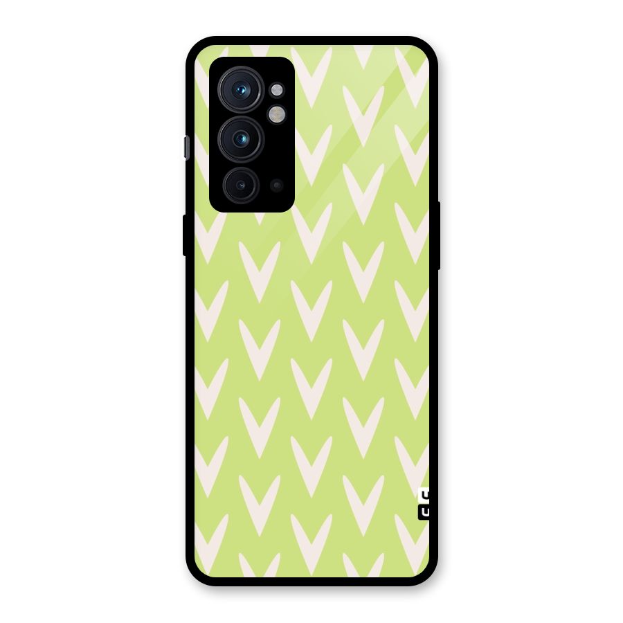 Pastel Green Grass Glass Back Case for OnePlus 9RT 5G