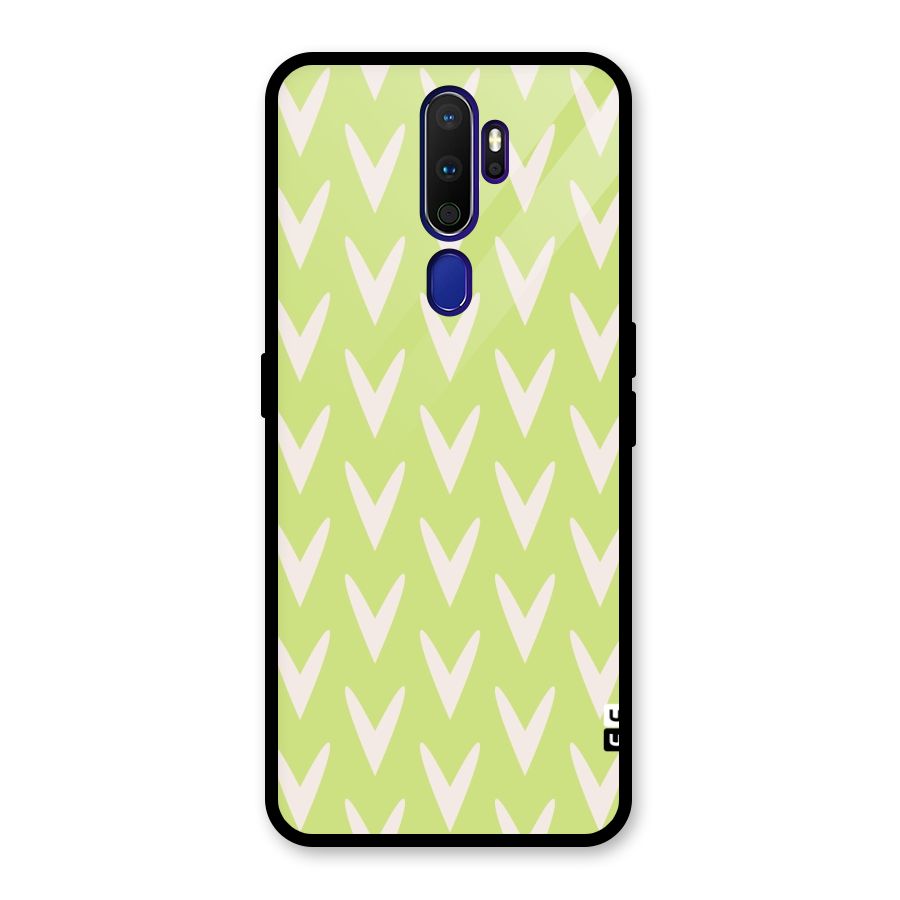 Pastel Green Grass Glass Back Case for Oppo A9 (2020)