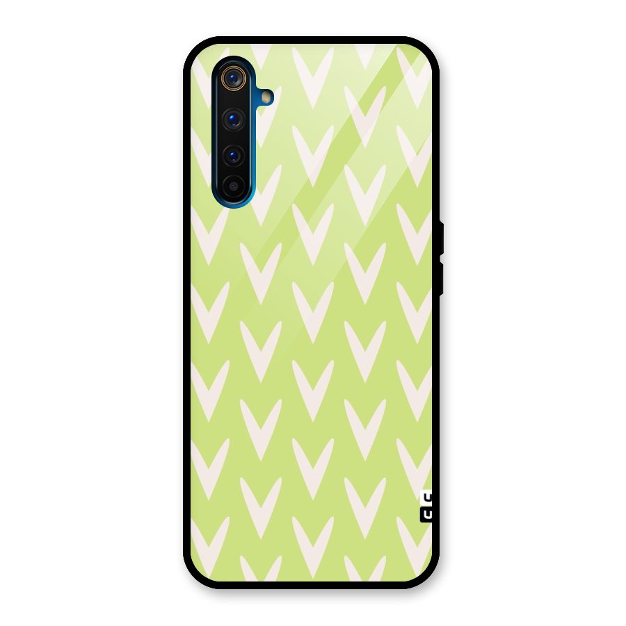 Pastel Green Grass Glass Back Case for Realme 6 Pro