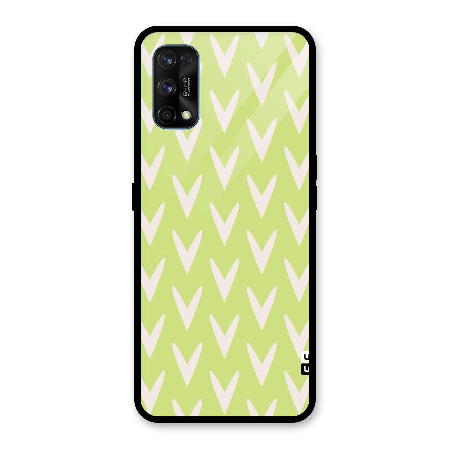 Pastel Green Grass Glass Back Case for Realme 7 Pro