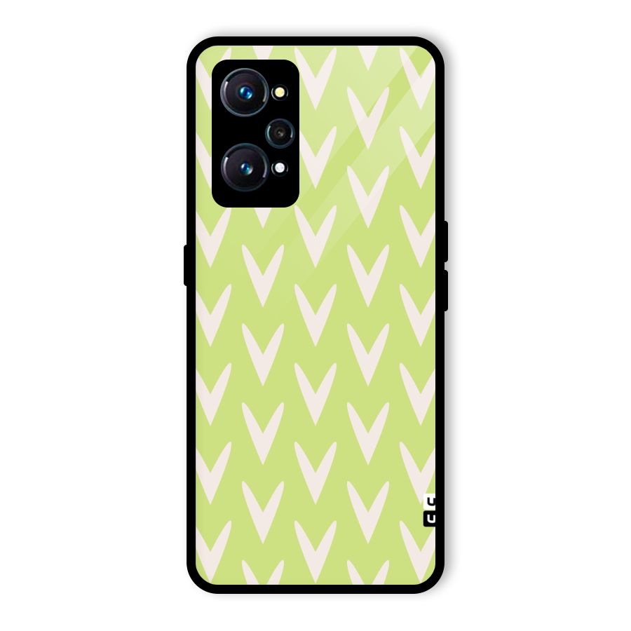 Pastel Green Grass Glass Back Case for Realme GT Neo2