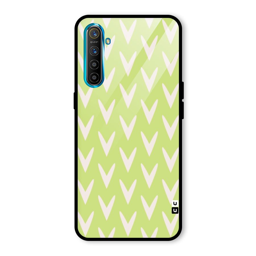 Pastel Green Grass Glass Back Case for Realme X2
