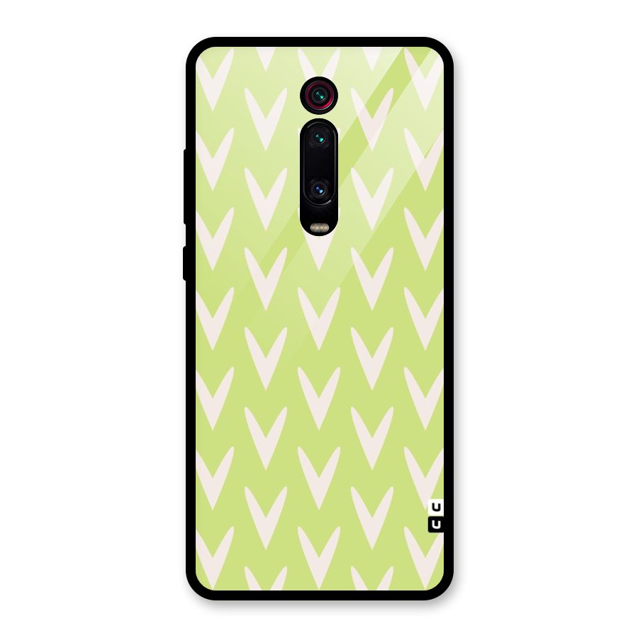 Pastel Green Grass Glass Back Case for Redmi K20