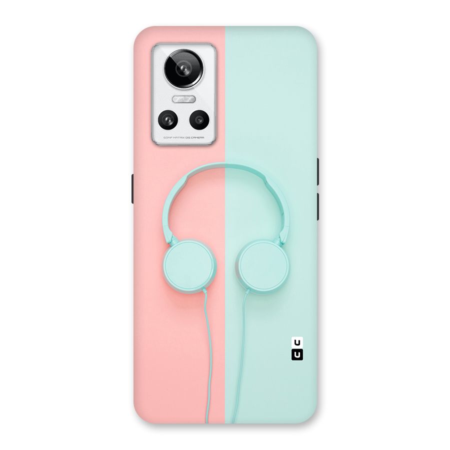 Pastel Headphones Back Case for Realme GT Neo 3