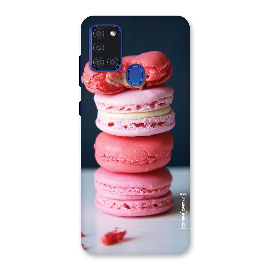 Pastel Macroons Back Case for Galaxy A21s