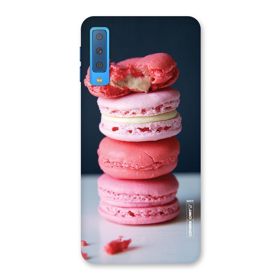Pastel Macroons Back Case for Galaxy A7 (2018)