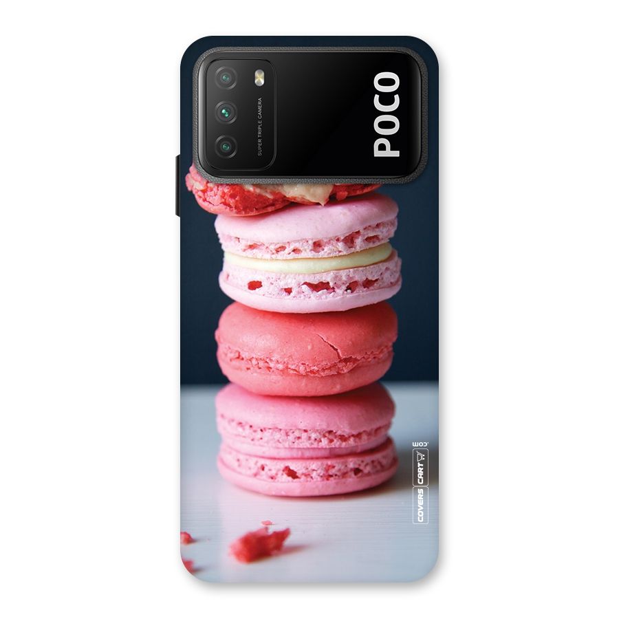 Pastel Macroons Back Case for Poco M3