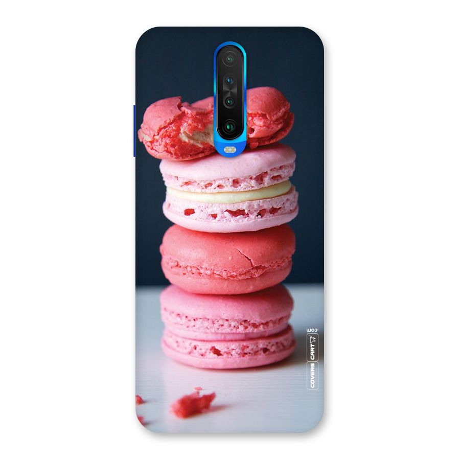 Pastel Macroons Back Case for Poco X2