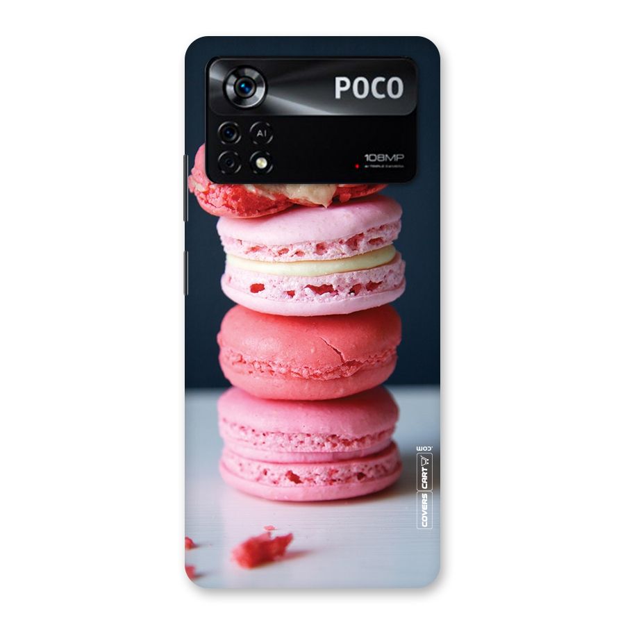 Pastel Macroons Back Case for Poco X4 Pro 5G
