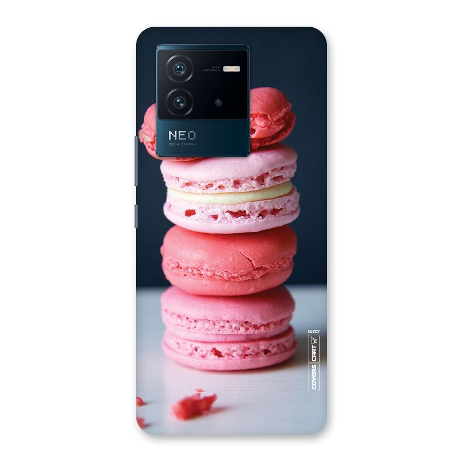 Pastel Macroons Back Case for Vivo iQOO Neo 6 5G