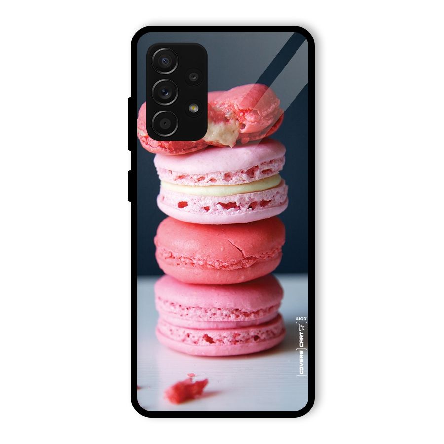 Pastel Macroons Glass Back Case for Galaxy A53 5G