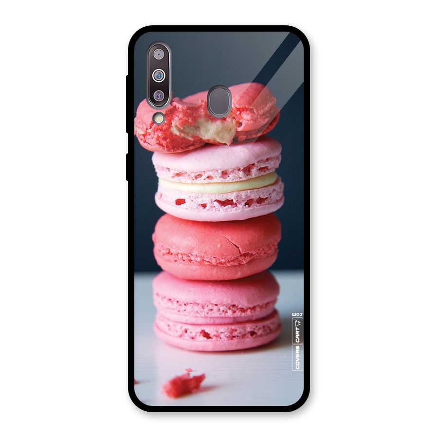 Pastel Macroons Glass Back Case for Galaxy M30