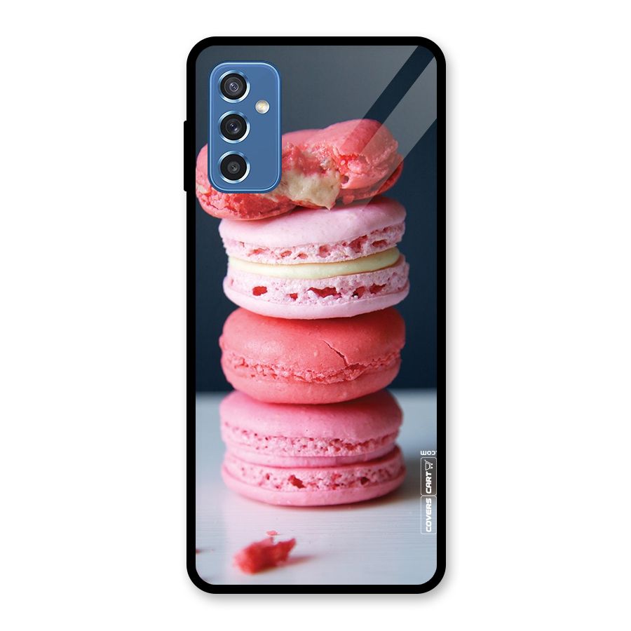 Pastel Macroons Glass Back Case for Galaxy M52 5G