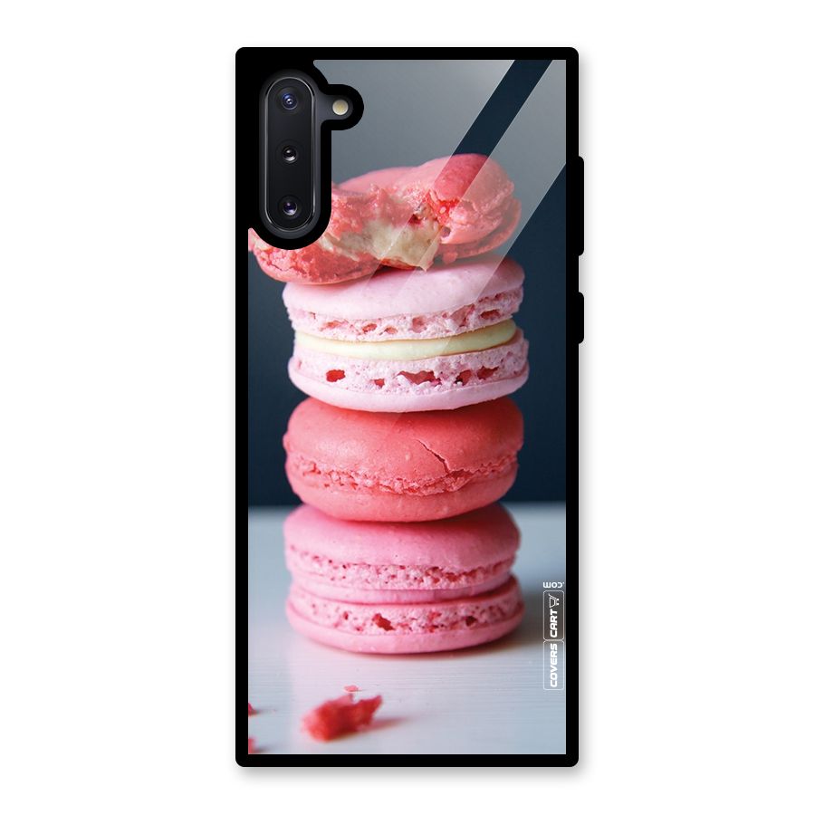 Pastel Macroons Glass Back Case for Galaxy Note 10