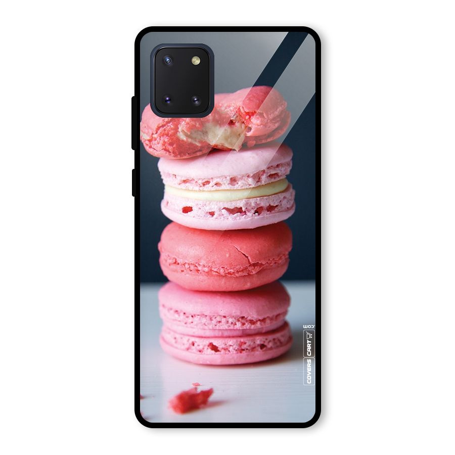 Pastel Macroons Glass Back Case for Galaxy Note 10 Lite