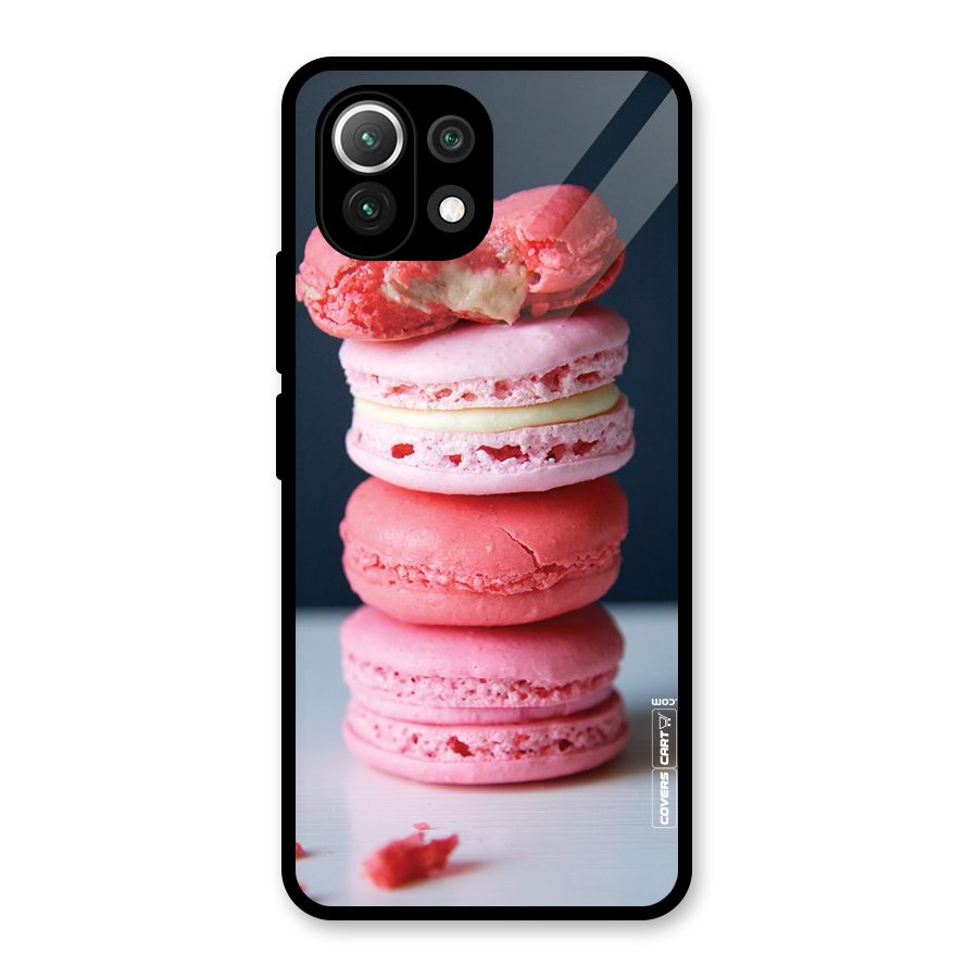 Pastel Macroons Glass Back Case for Mi 11 Lite NE 5G