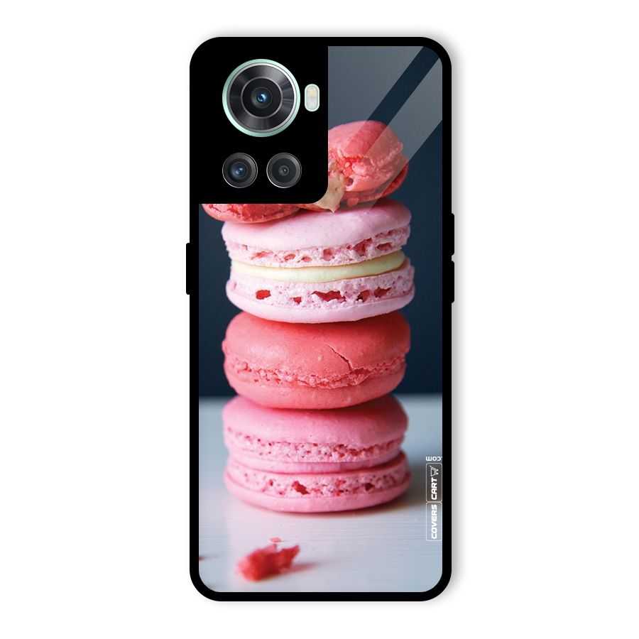 Pastel Macroons Glass Back Case for OnePlus 10R